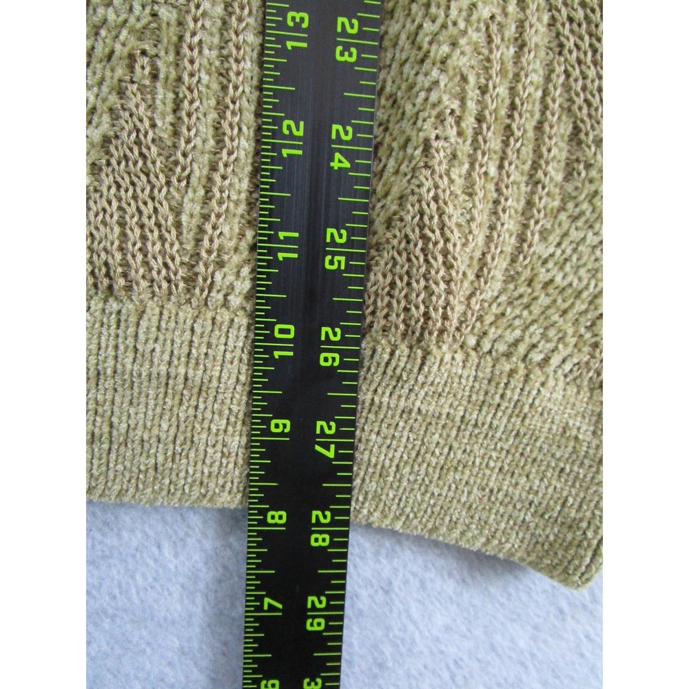 Vintage Tundra Sweater Mens Large Brown Textured Knit Pullover Canada 90s - Picture 8 of 8